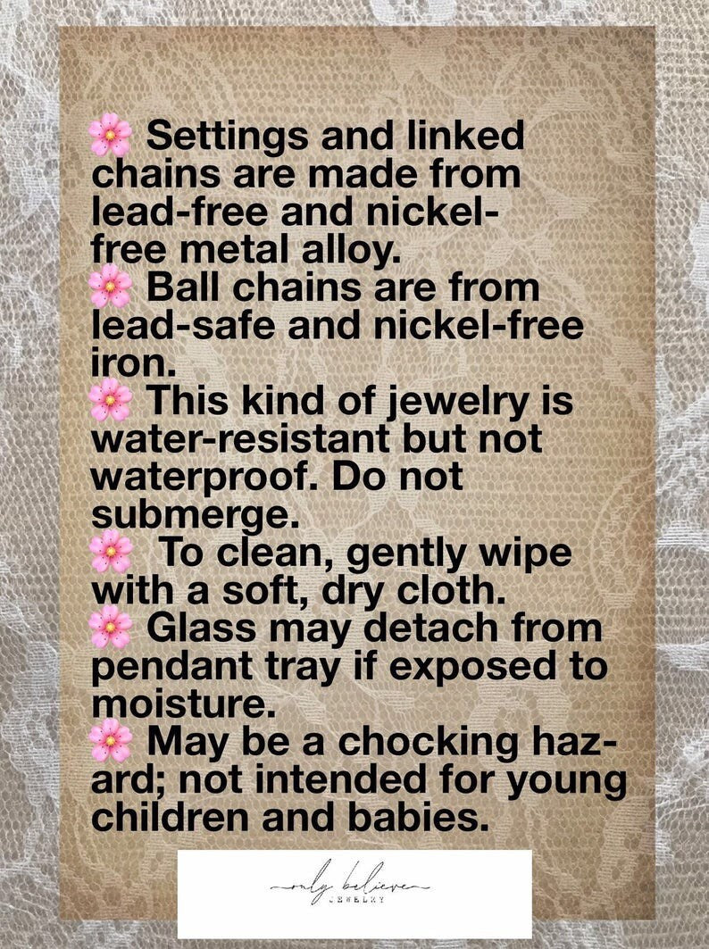 Personalized Psalm 23 Pendant Necklace: Christian Bible Verse Jewelry