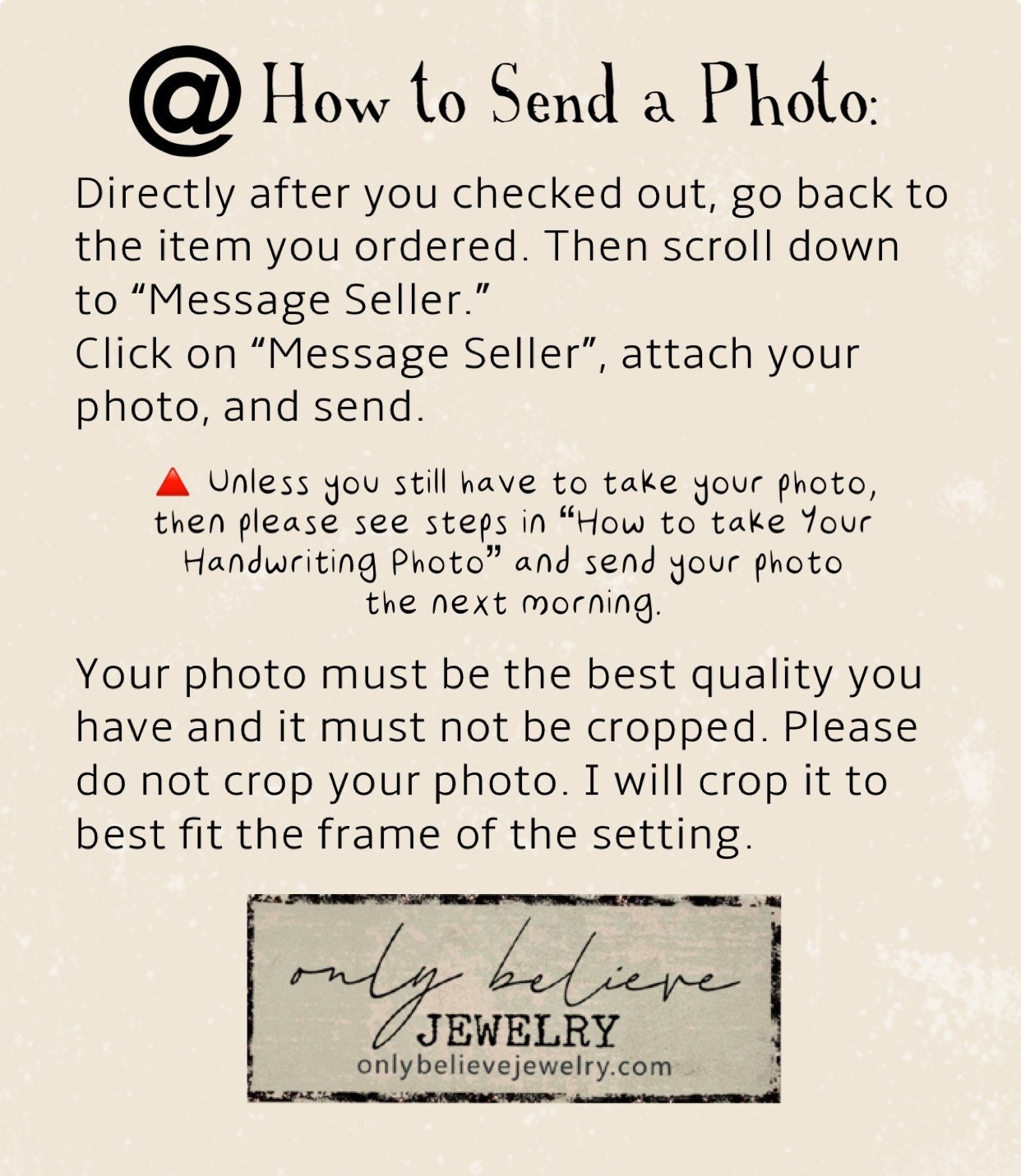 Photo Necklace: Pendant and Chain with Two Sides for Your Photos or Your Own Words