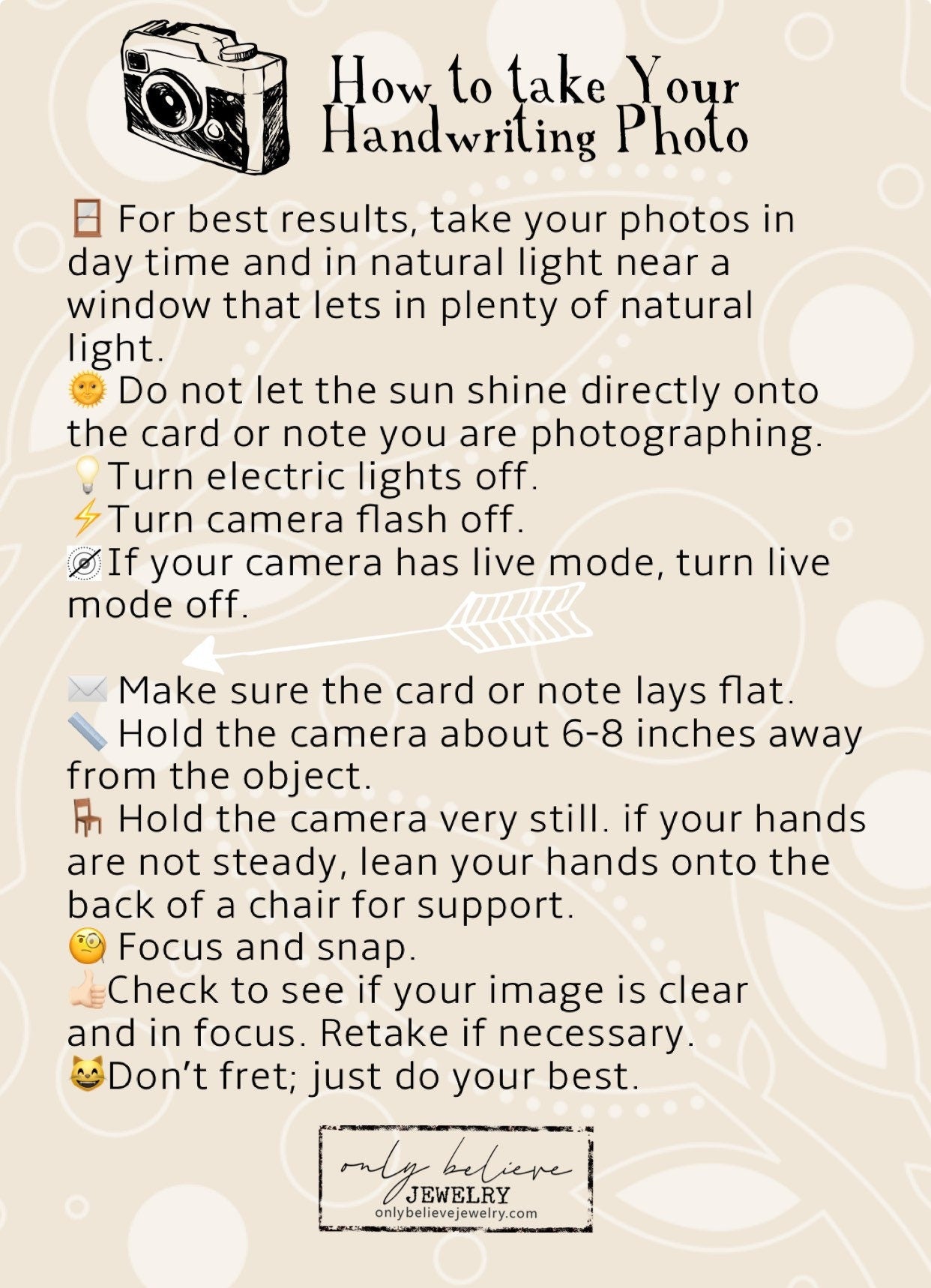 Photo Necklace: Pendant and Chain with Two Sides for Your Photos or Your Own Words